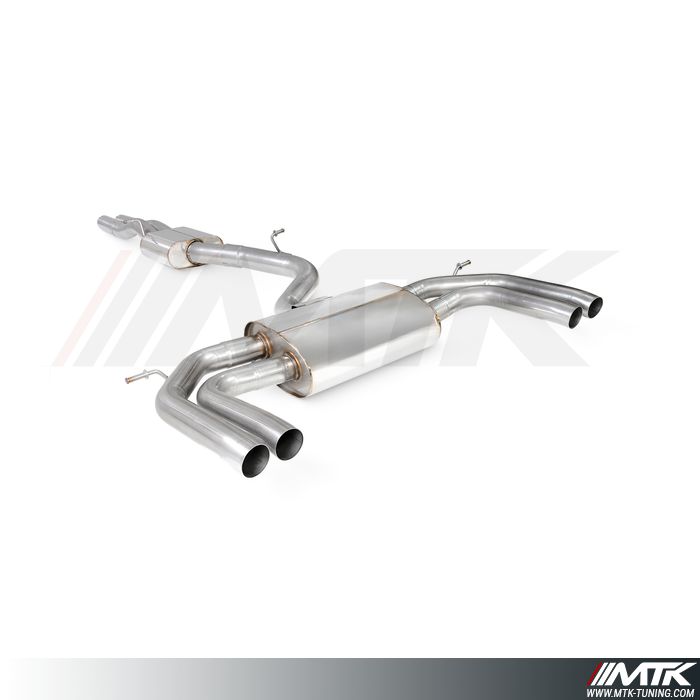 Catback avec silencieux intermédiaire  Audi RS3 8Y berline